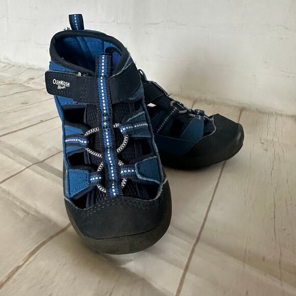 EUC OshKosh Boys Everyplay Flexible Outsole Bump Toe Sandal Size 10 - Picture 6 of 11